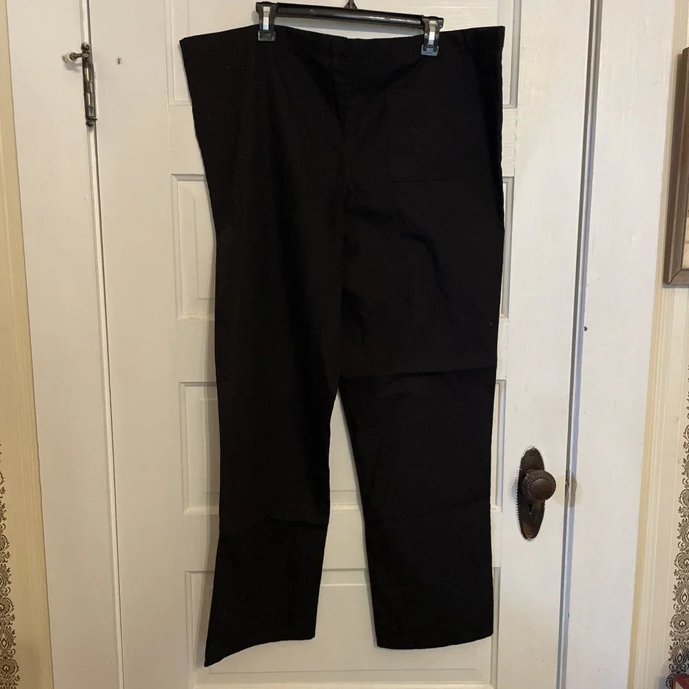 Excellent‎ Black Scrub Bottom Pants Drawstring Medium